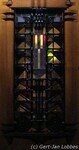 Voordeur met gietijzer en glas in lood.
<br/>
Gert-Jan Lobbes, 2016